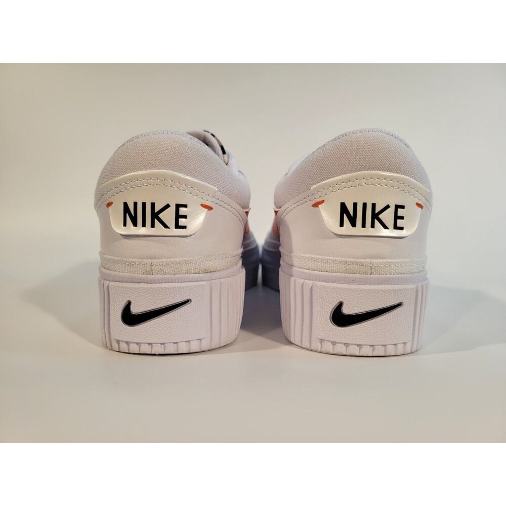 Nike Court Legacy Lift Platform Shoes Sneakers Womens Size 10 White DZ5203-100 - Picture 5 of 12